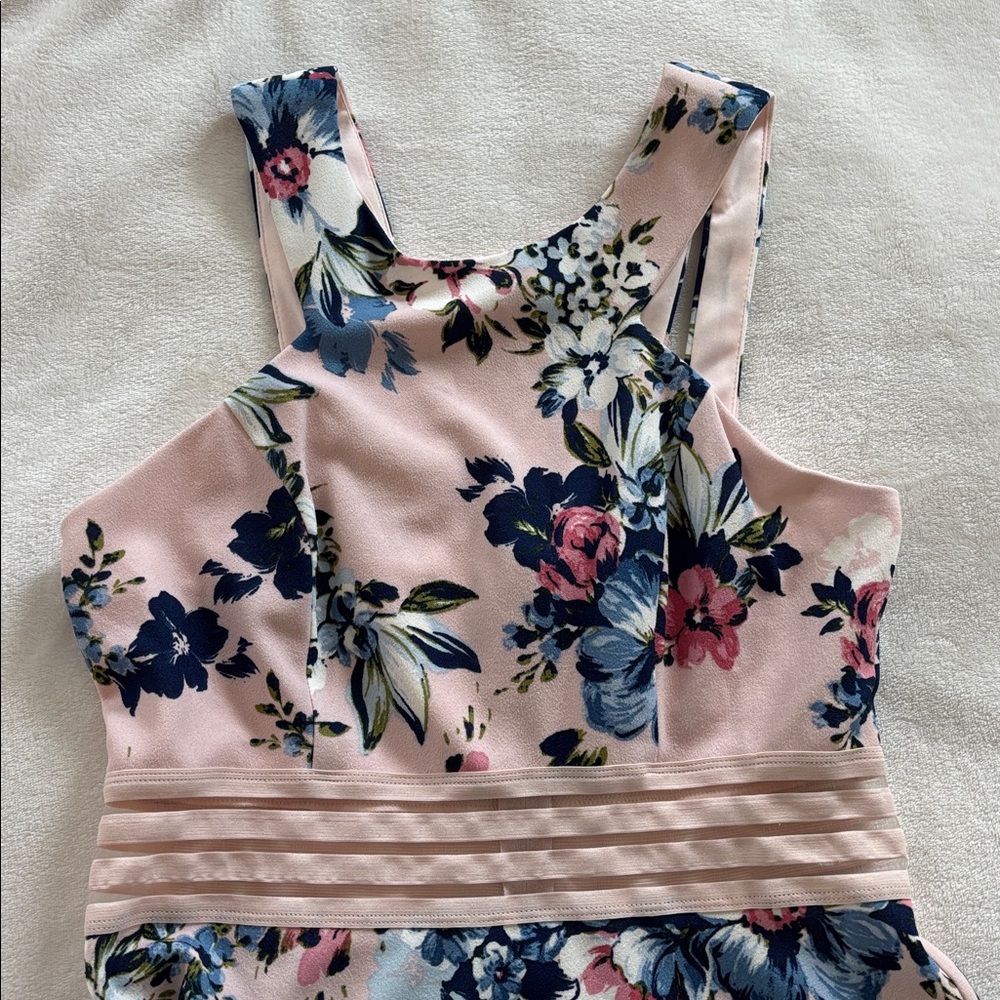 JCPenney Pink Floral Dress - Picture 4 of 7